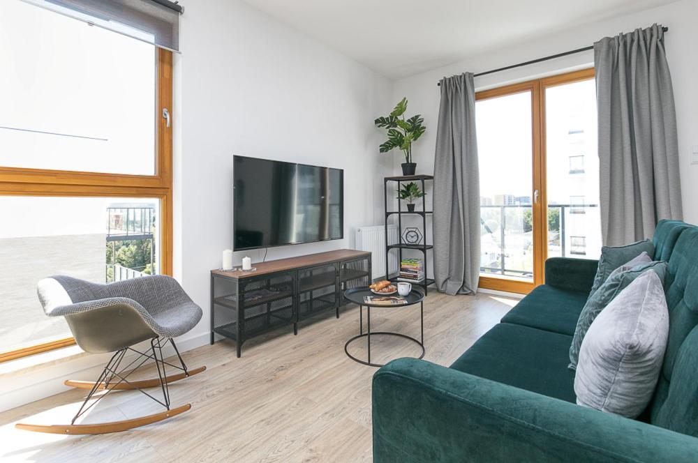 شقة Apartament Black Zajezdnia Wrzeszcz غدانسك المظهر الخارجي الصورة